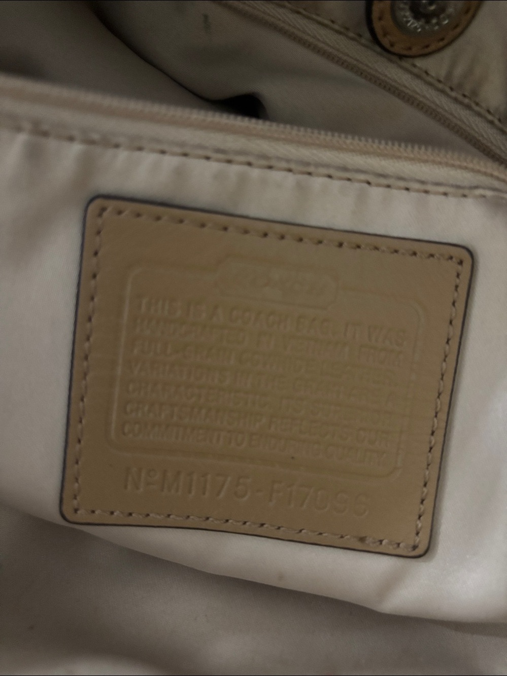 Coach Ashley Spectator Leather Shoulder Bag - Picture 14 of 16